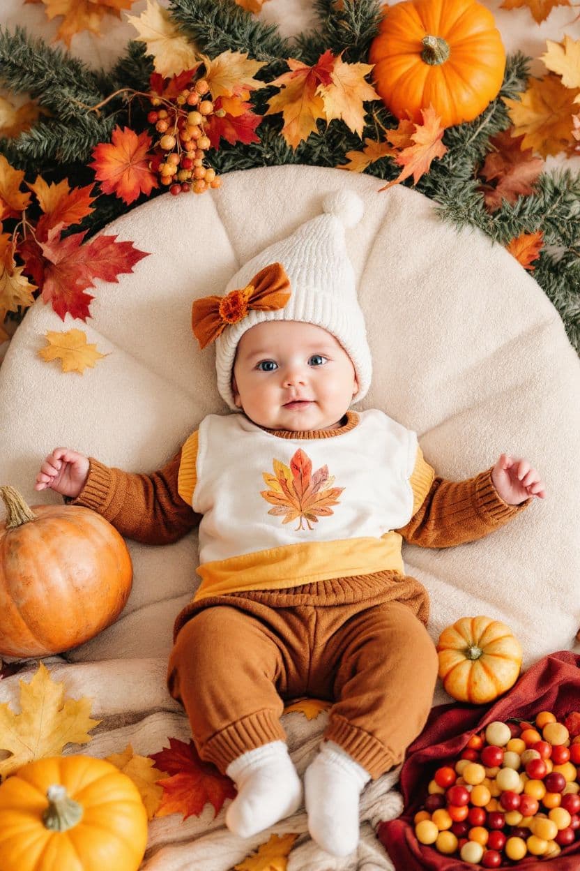 Autumn family portrait